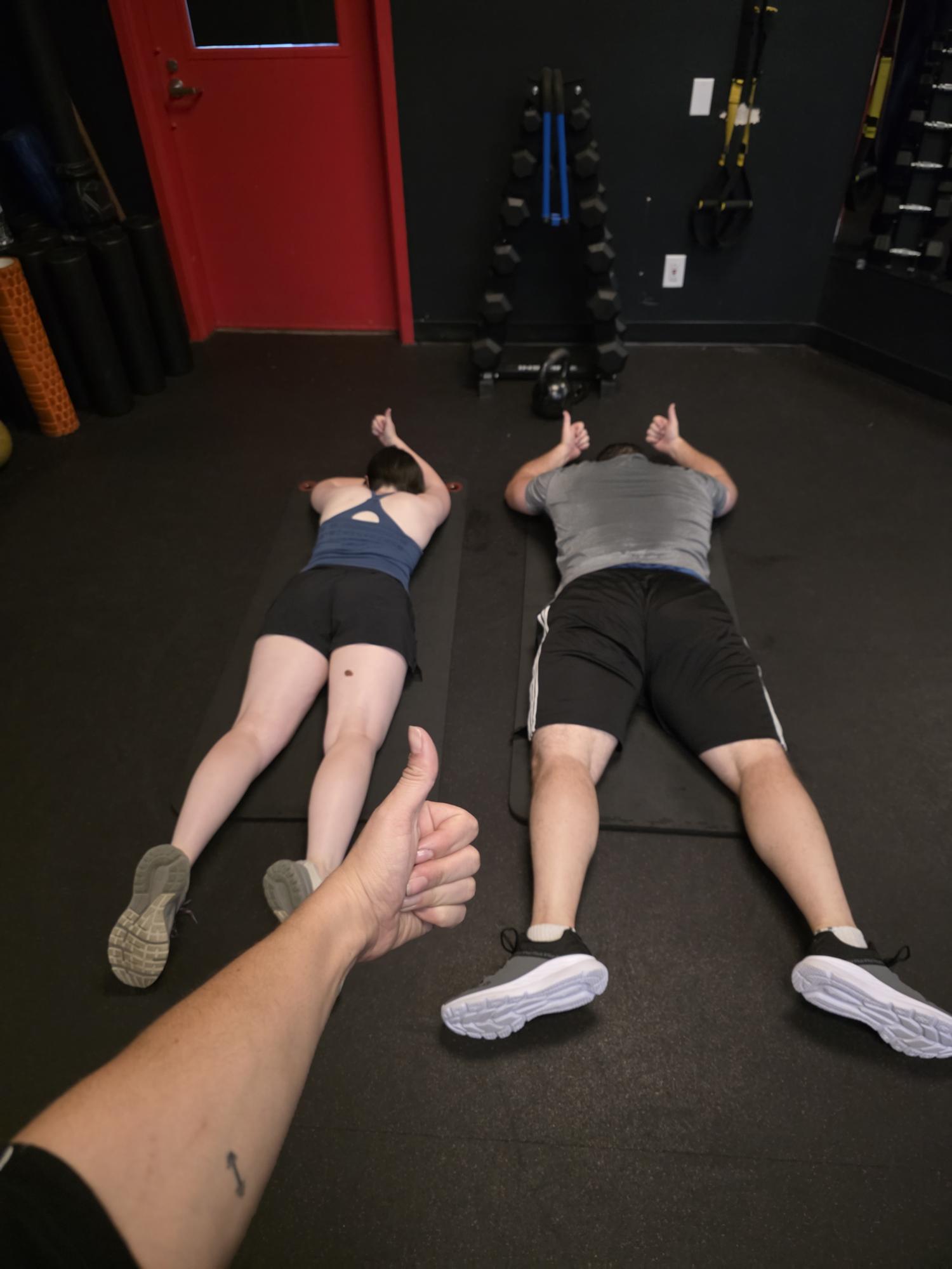 Two exhausted class members